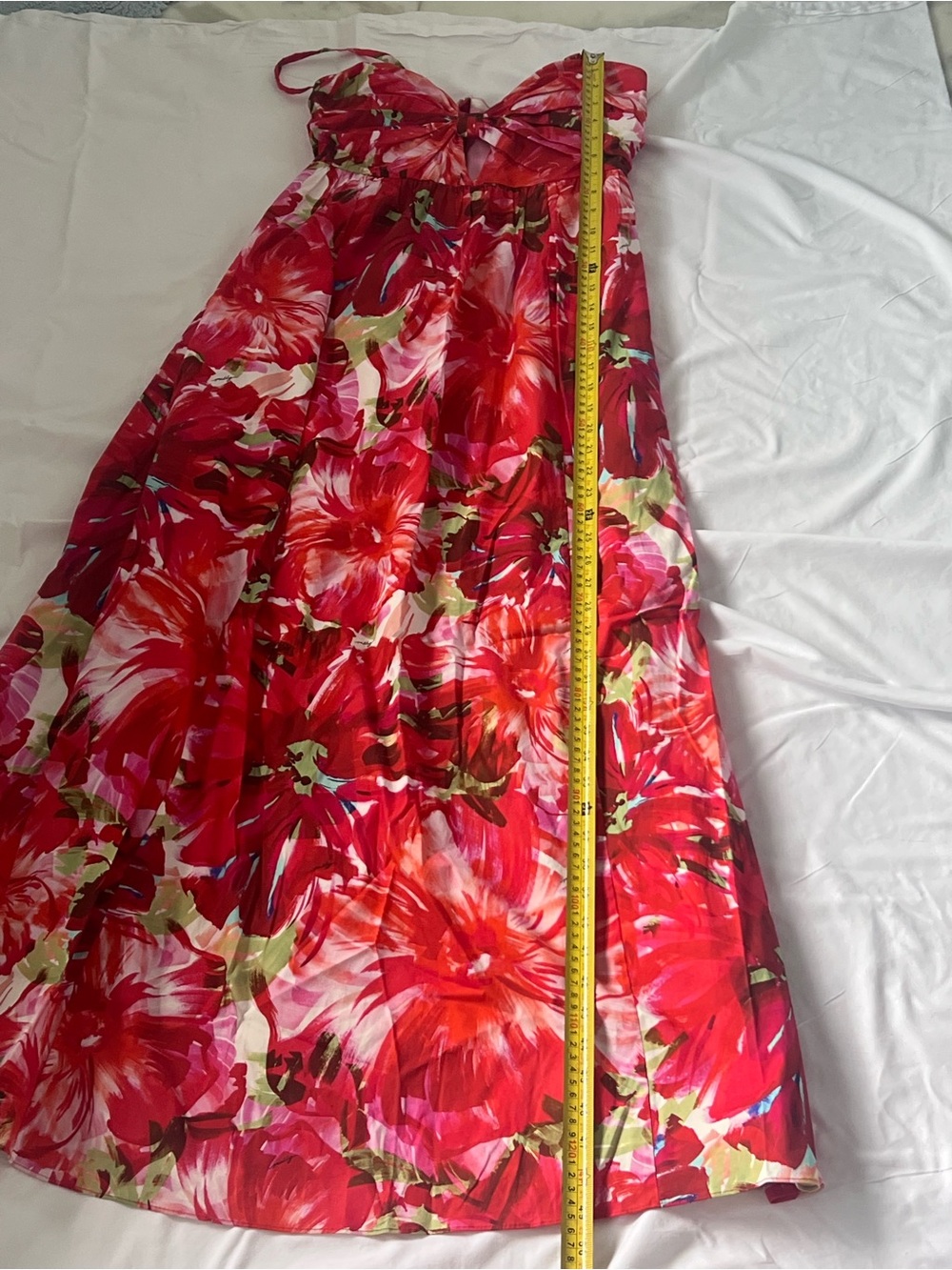 Milly Noah Brushstroke Floral Poplin Dress - Picture 9 of 11